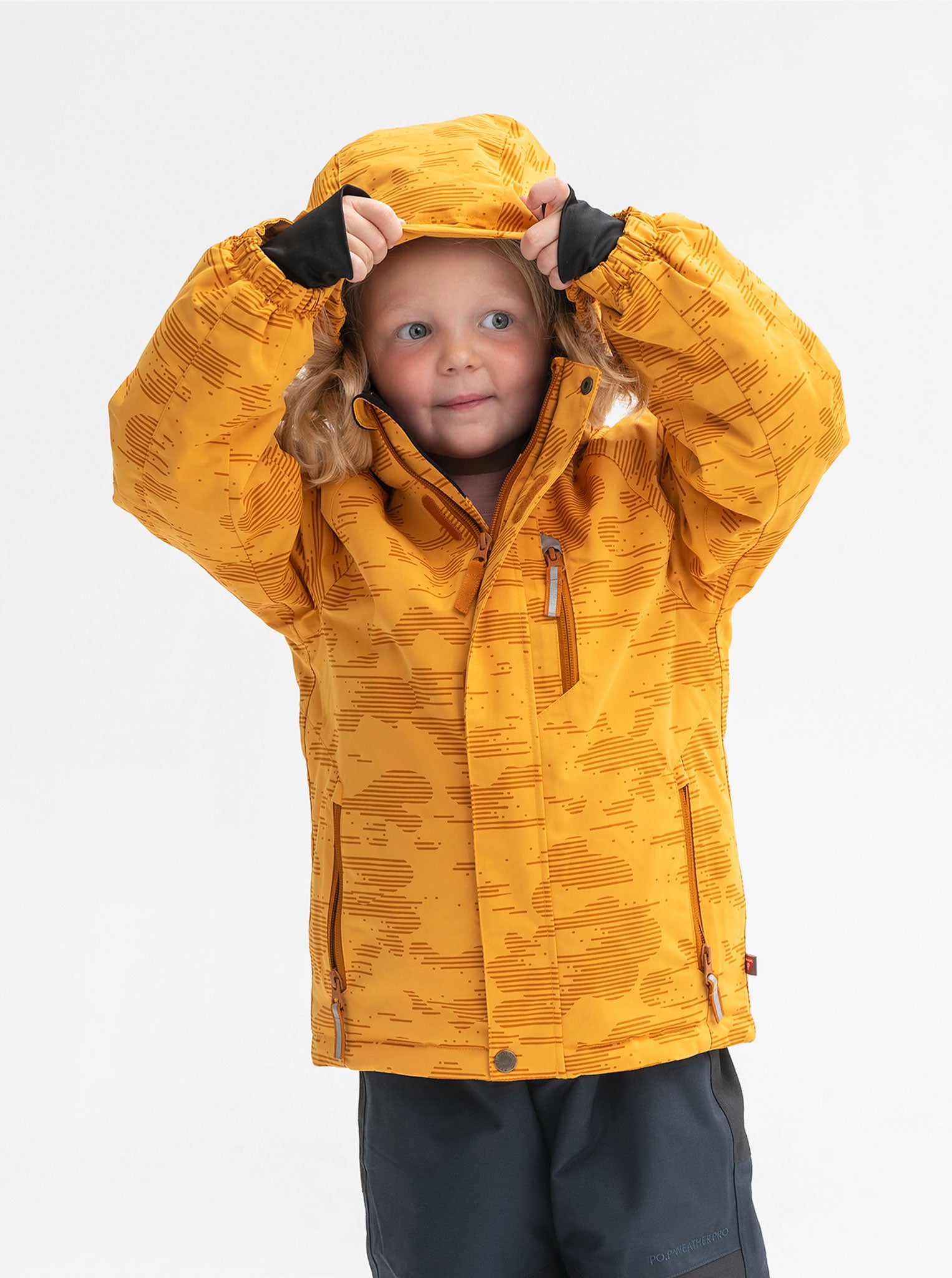 Boys padded clearance waterproof coat