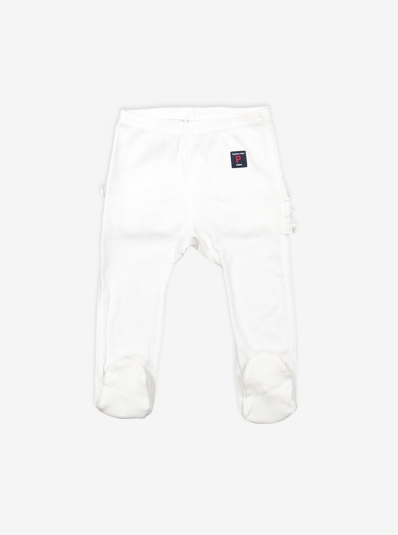 White Baby Footed Leggings