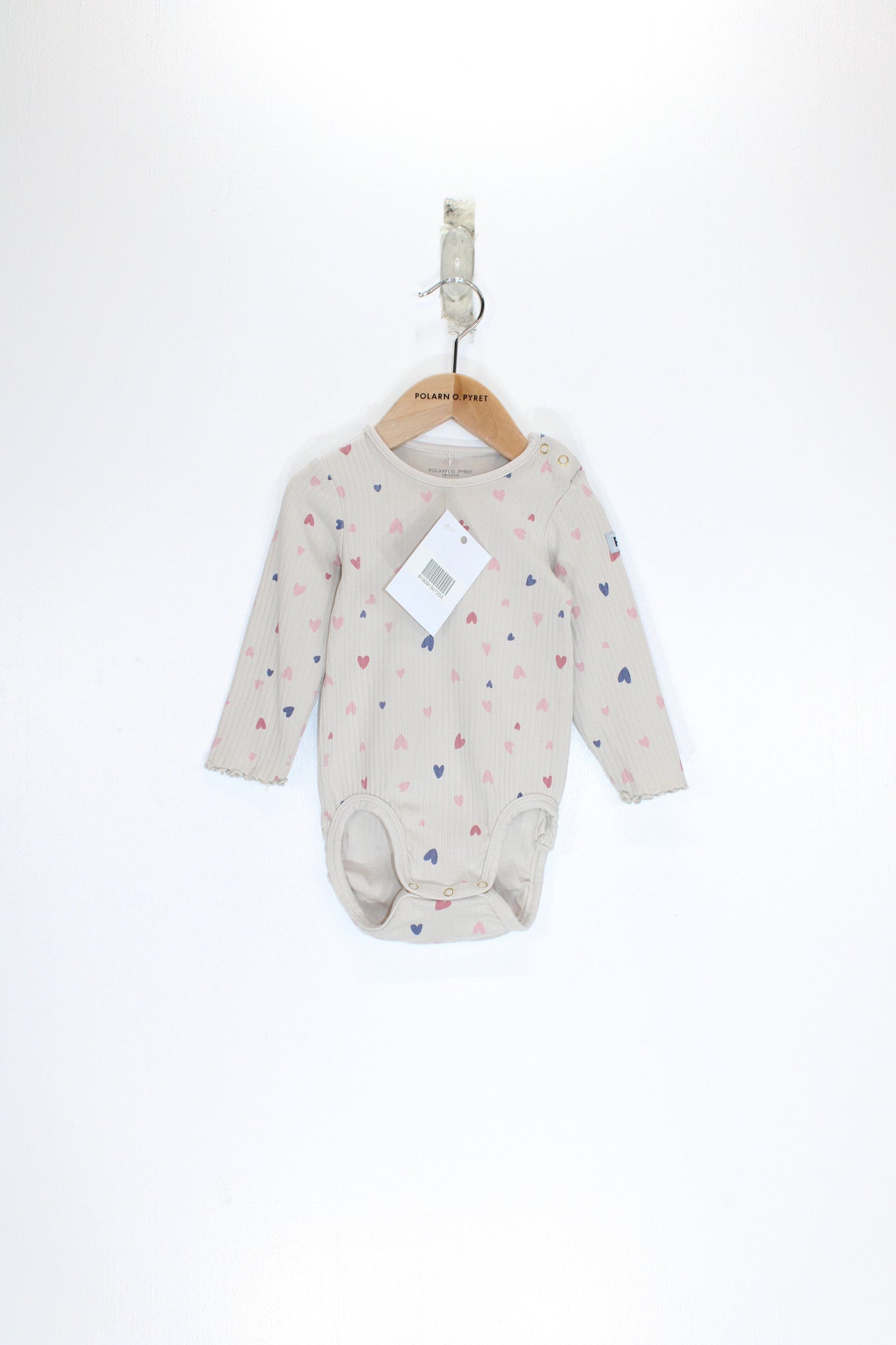 Heart Print Baby Bodysuit 4-6m / 68