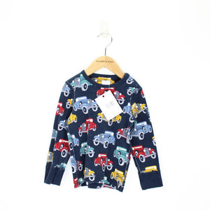 Car Print Kids Top 1.5-2y / 92