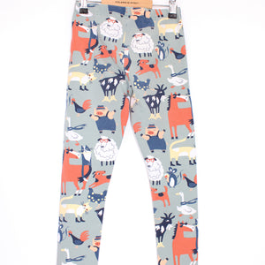 Animal Print Kids Leggings 6-8y / 122/128