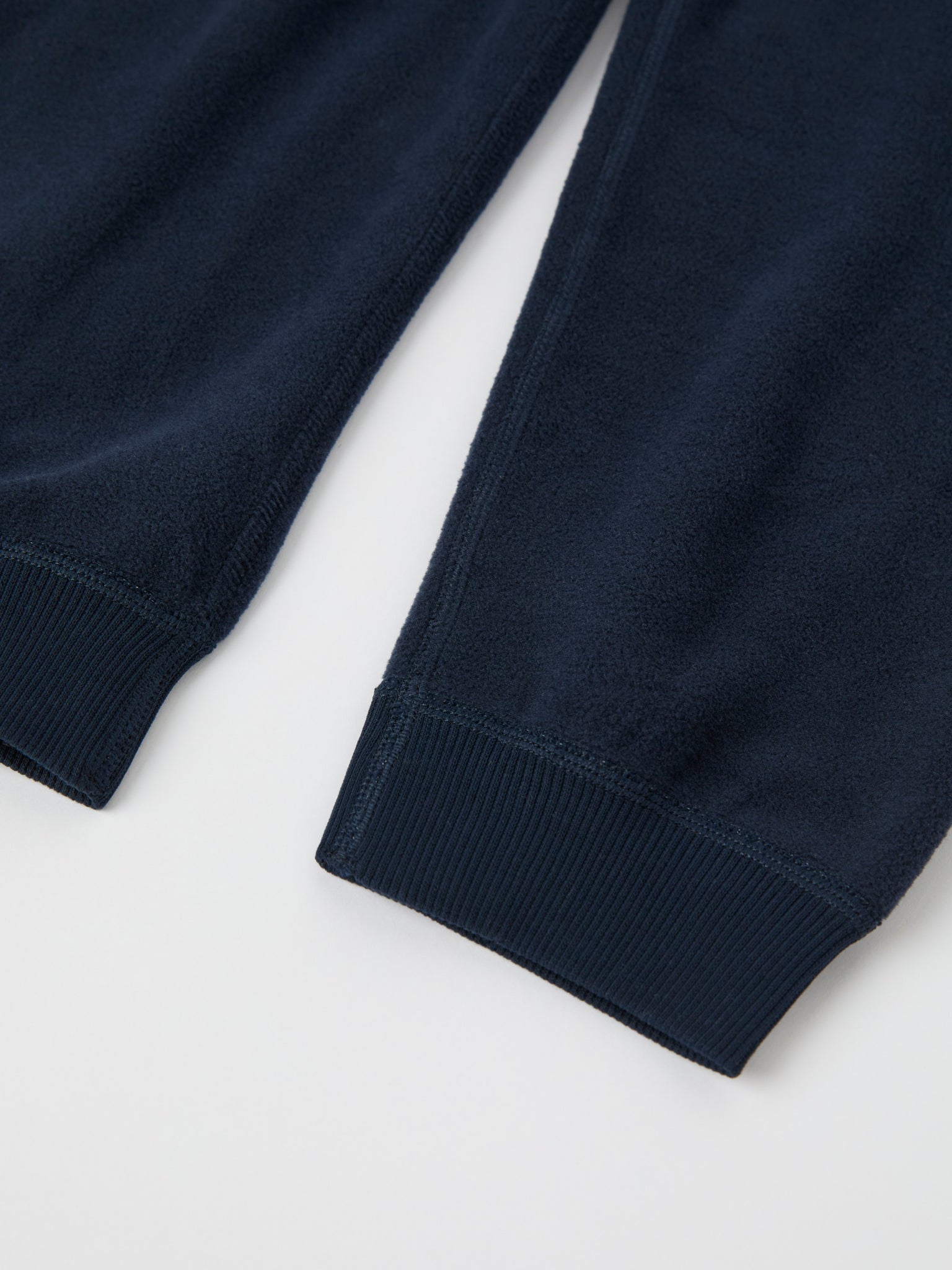 Navy Fleece Kids Thermal Trousers from the Polarn O. Pyret outerwear collection. Made using ethically sourced materials.