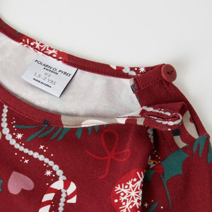 Reindeer Pocket Christmas Kids Top from the Polarn O. Pyret kidswear collection. The best ethical kids clothes