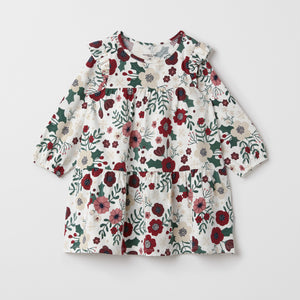 Floral Organic Cotton Baby Dress