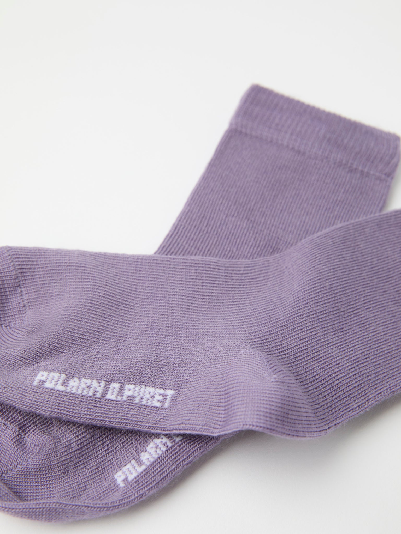 Purple Merino Kids Socks from Polarn O. Pyret kidswear. Clothes made using sustainably sourced materials.