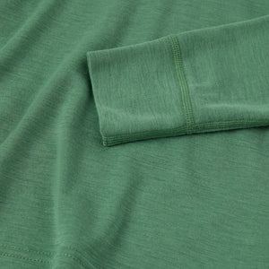 Green Thermal Merino Kids Top from the Polarn O. Pyret kidswear collection. Ethically produced kids outerwear.