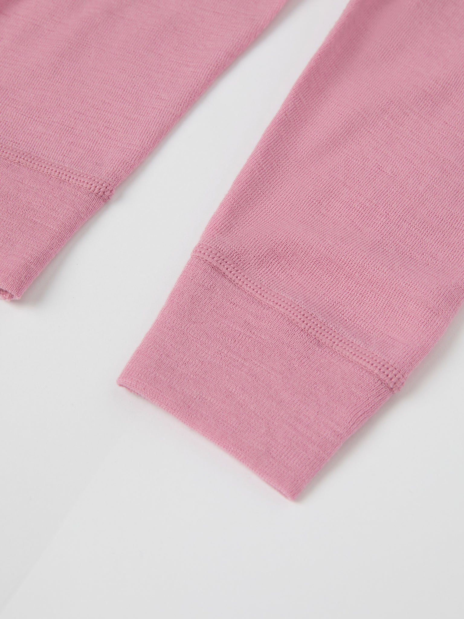 Pink Thermal Merino Kids Leggings from the Polarn O. Pyret kidswear collection. Ethically produced kids outerwear.