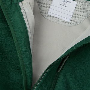 Green Waterproof Kids Fleece Jacket from the Polarn O. Pyret kidswear collection. The best ethical kids outerwear.