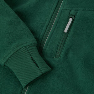 Green Waterproof Kids Fleece Jacket from the Polarn O. Pyret kidswear collection. The best ethical kids outerwear.