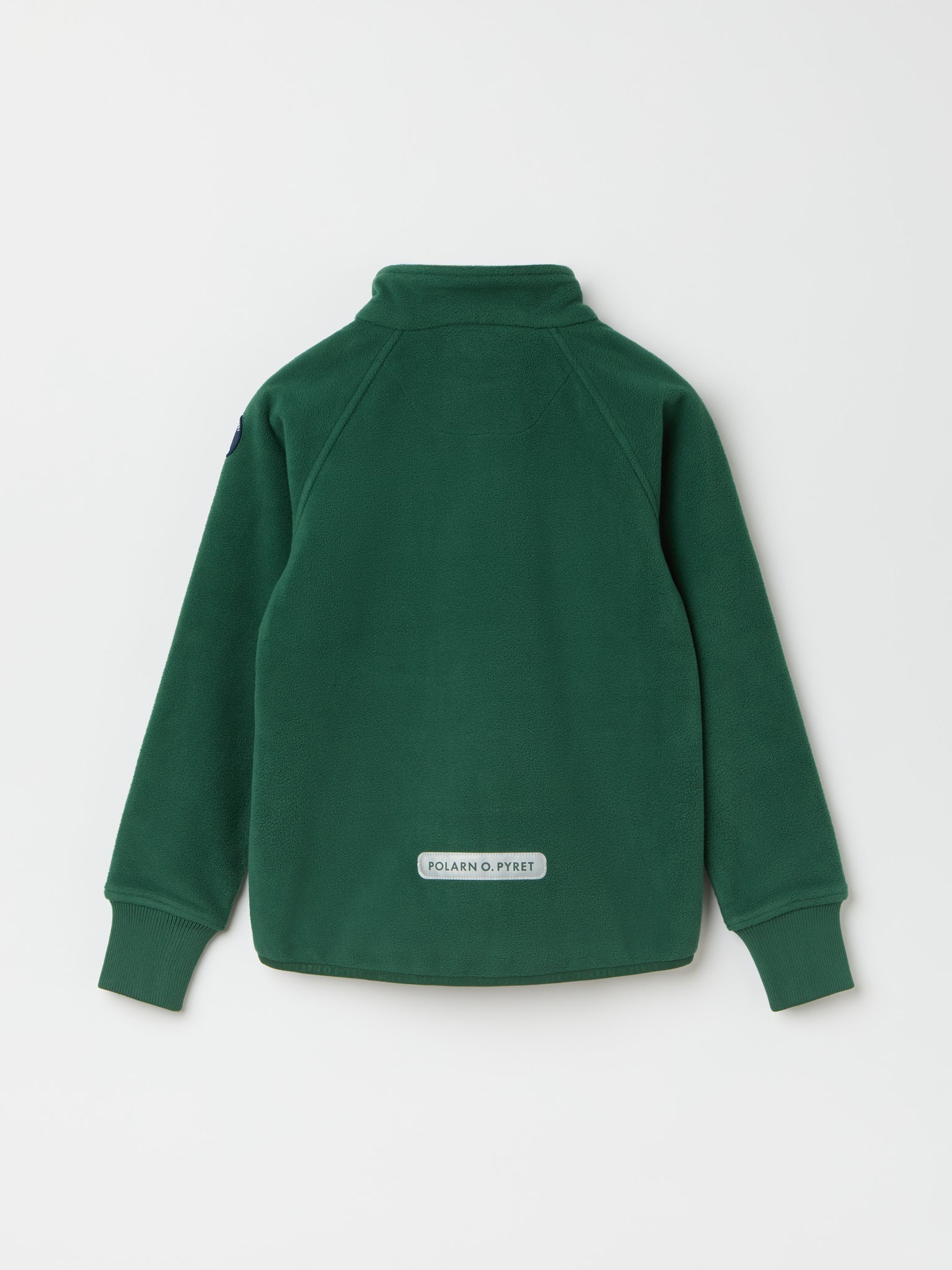 Green Waterproof Kids Fleece Jacket from the Polarn O. Pyret kidswear collection. The best ethical kids outerwear.