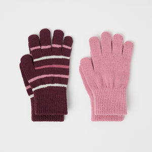 2 Pack Kids Magic Gloves from the Polarn O. Pyret kidswear collection. Ethically produced kids outerwear.