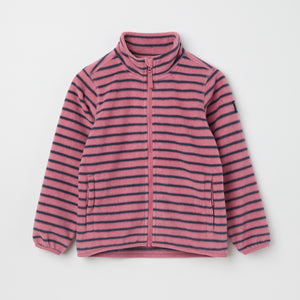 Pink Soft Kids Fleece Jacket from the Polarn O. Pyret kidswear collection. Made using ethically sourced materials.