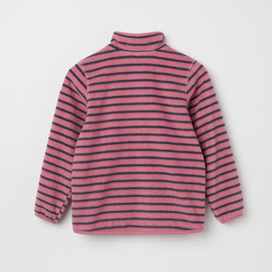 Pink Soft Kids Fleece Jacket from the Polarn O. Pyret kidswear collection. Made using ethically sourced materials.