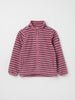 Pink Soft Kids Fleece Jacket from the Polarn O. Pyret kidswear collection. Made using ethically sourced materials.