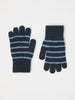 Blue Kids Wool Magic Gloves from the Polarn O. Pyret kidswear collection. Quality kids clothing made to last.