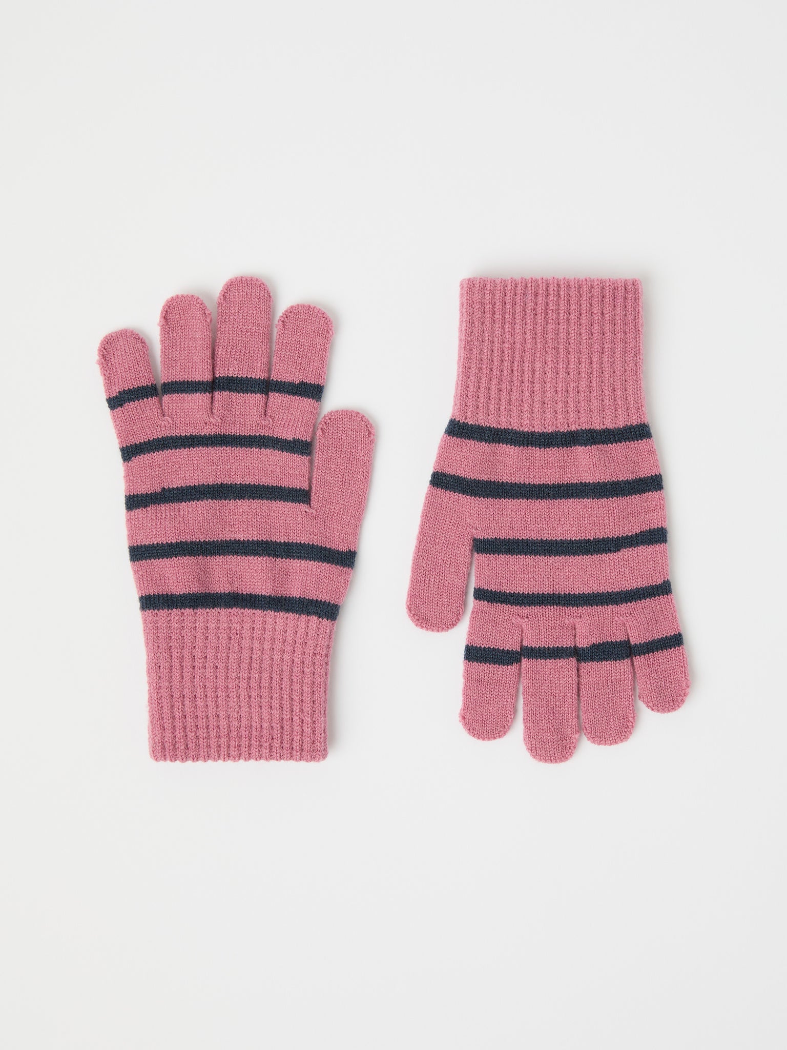 Pink Kids Wool Magic Gloves from the Polarn O. Pyret kidswear collection. The best ethical kids outerwear.