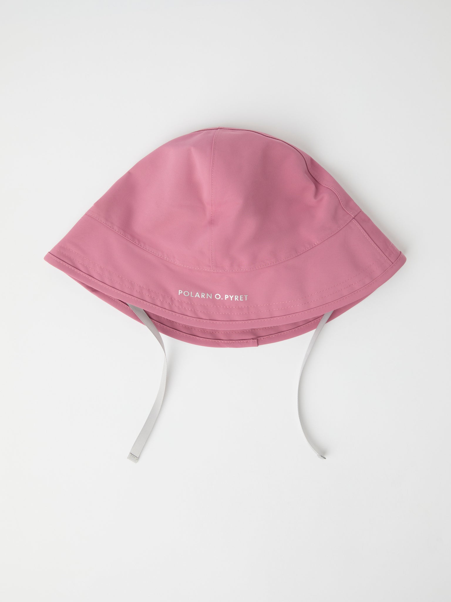 Pink Kids Waterproof Rain Hat from the Polarn O. Pyret kidswear collection. The best ethical kids outerwear.