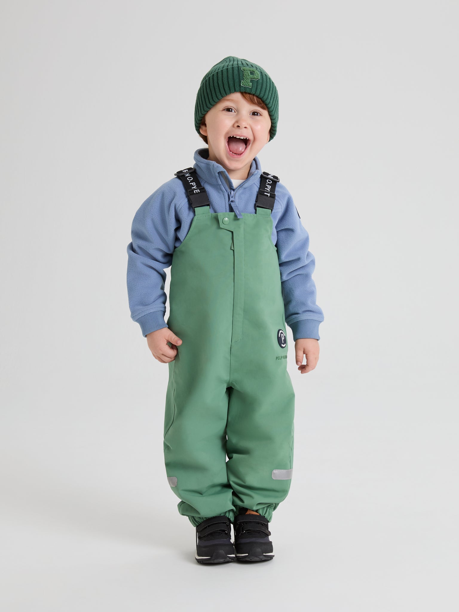 Waterproof Kids Shell Dungarees 1.5-2y / 92