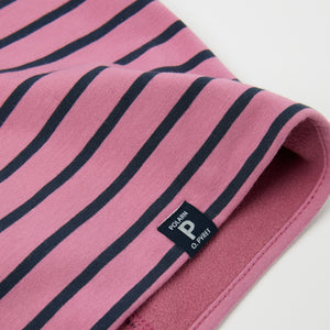 Pink Kids Merino Polo Neck Warmer from the Polarn O. Pyret kidswear collection. Made using ethically sourced materials.