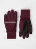 Burgundy Kids Padded Winter Gloves from the Polarn O. Pyret kidswear collection. Quality kids clothing made to last.