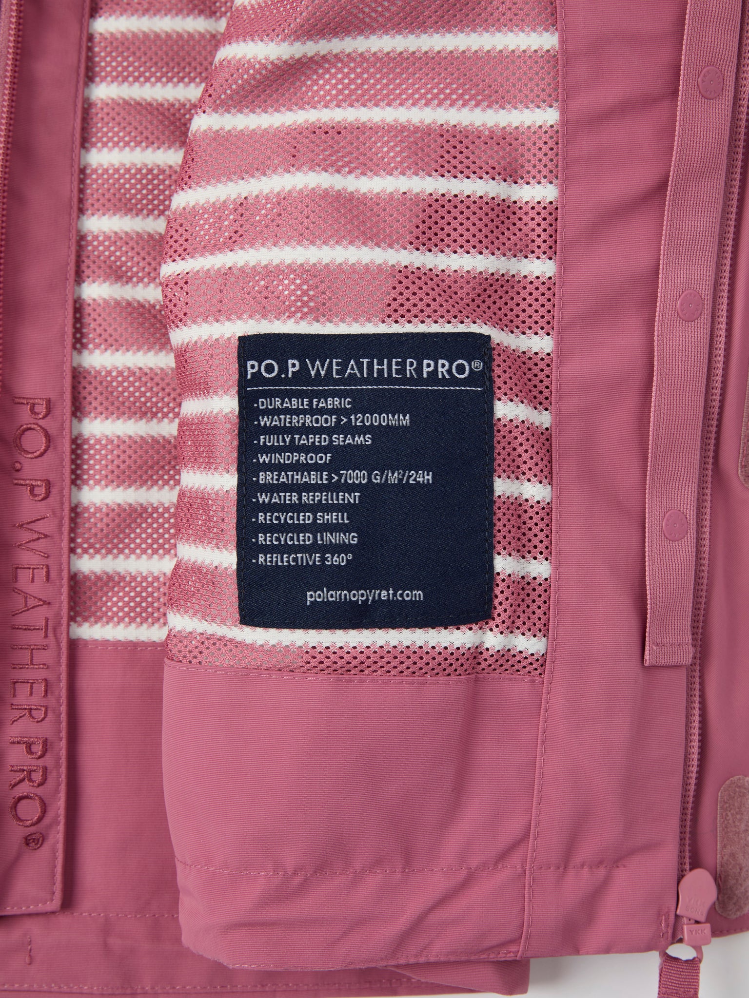 Waterproof Kids School Coat from the Polarn O. Pyret kidswear collection. Ethically produced kids outerwear.