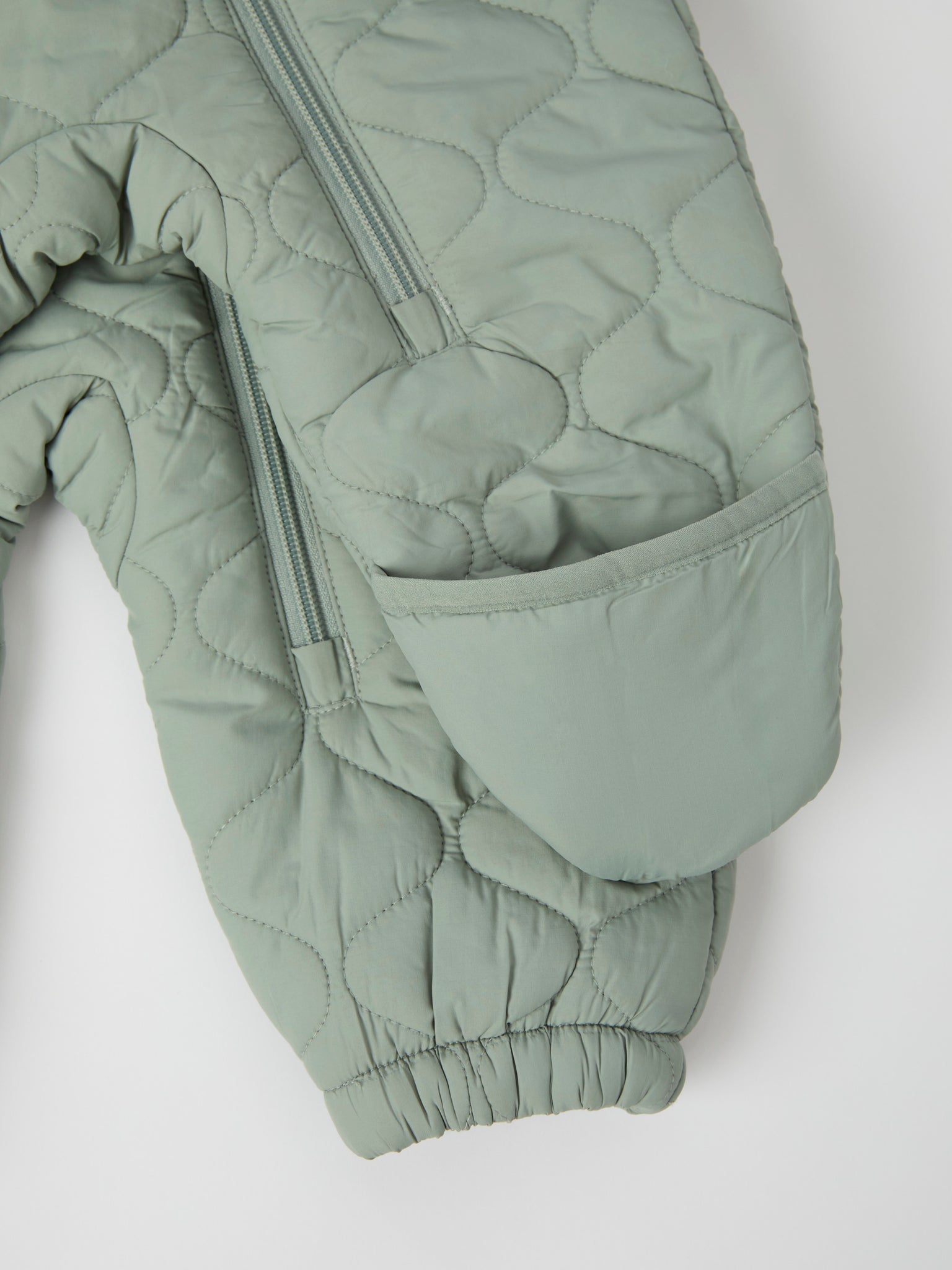 Padded Baby Pramsuit from the Polarn O. Pyret kidswear collection. Quality kids clothing made to last.