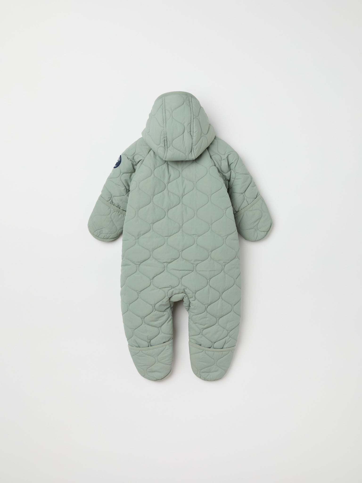 Padded Baby Pramsuit from the Polarn O. Pyret kidswear collection. Quality kids clothing made to last.