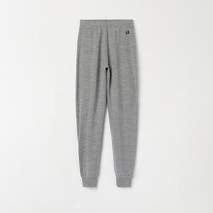 Grey Adult Wool Terry Trousers from the Polarn O. Pyret Adult collection. Ethically produced kids outerwear.