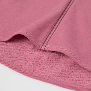 Pink Thermal Terry Merino Kids Zip Top from the Polarn O. Pyret kidswear collection. Made using ethically sourced materials.