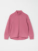 Pink Thermal Terry Merino Kids Zip Top from the Polarn O. Pyret kidswear collection. Made using ethically sourced materials.