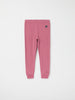 Pink Thermal Terry Merino Kids Long Johns from the Polarn O. Pyret kidswear collection. Ethically produced kids outerwear.