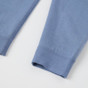 Blue Thermal Terry Merino Kids Long Johns from the Polarn O. Pyret kidswear collection. Made using ethically sourced materials.