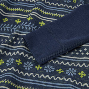 Blue Nordic Thermal Merino Kids Top from the Polarn O. Pyret kidswear collection. Quality kids clothing made to last.