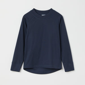 Blue Polyester Thermal Kids Top from the Polarn O. Pyret kidswear collection. Quality kids clothing made to last.