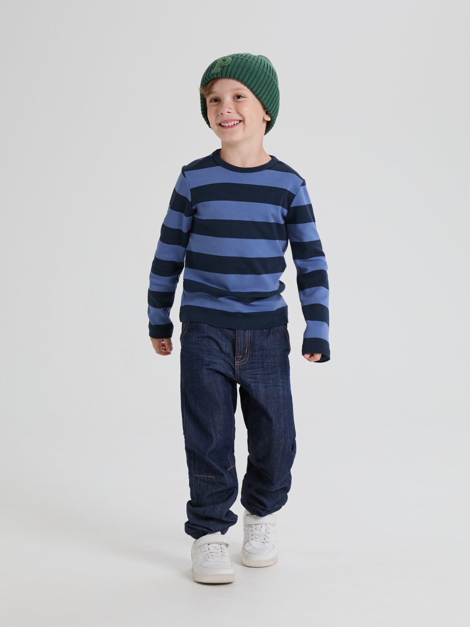 Block Stripe Kids Top 5-6y / 116