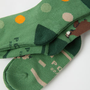 Three Pack Kids Socks from Polarn O. Pyret kidswear. Ethically produced kids clothing.