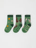 Three Pack Kids Socks from Polarn O. Pyret kidswear. Ethically produced kids clothing.