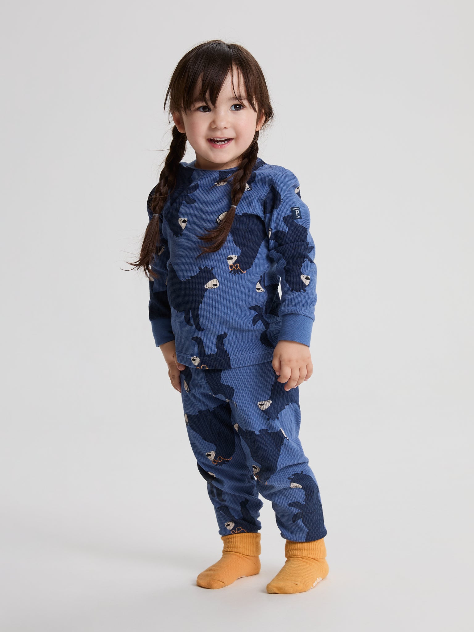 Bear Print Kids Top 5-6y / 116