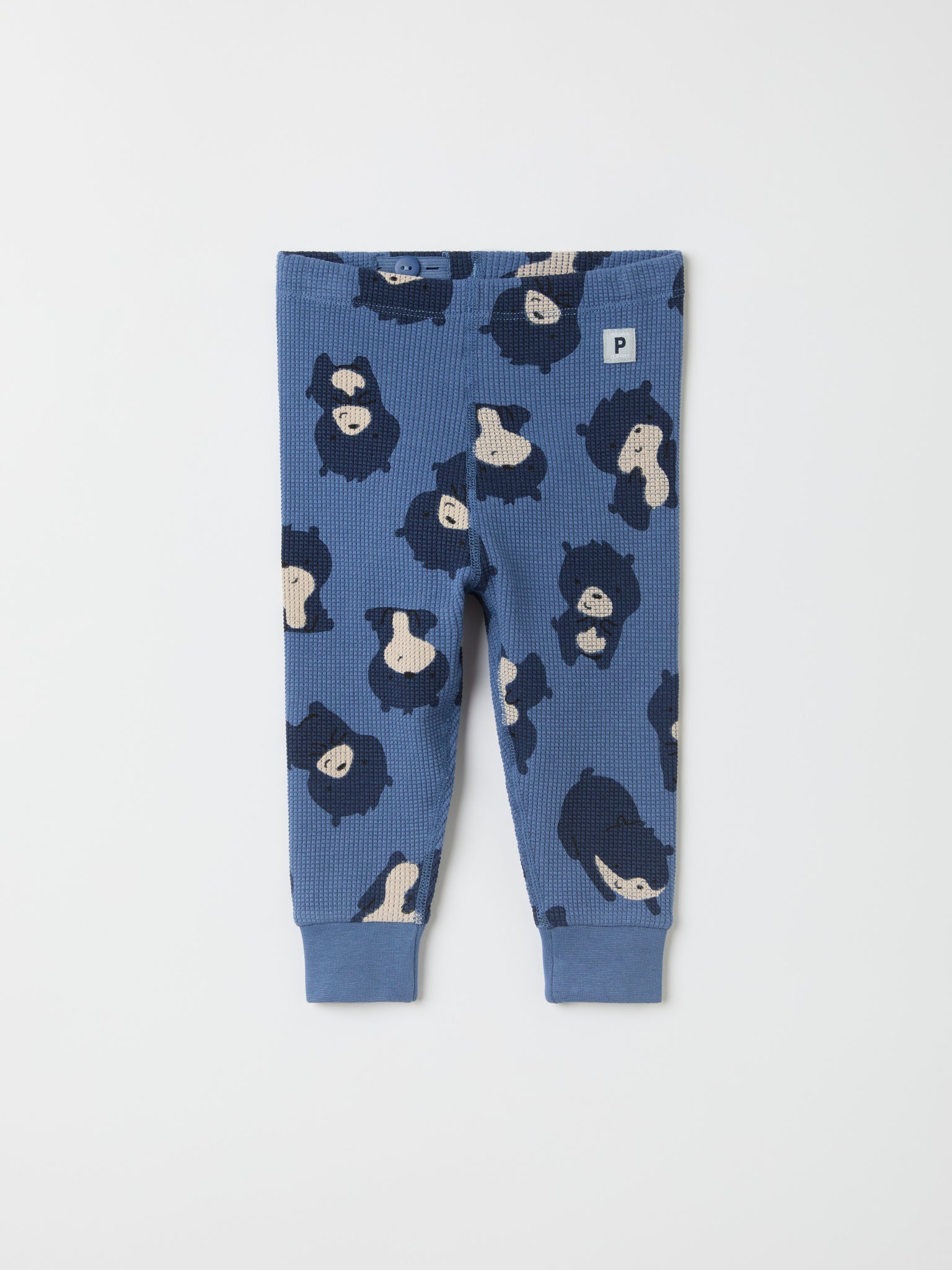 Bear Print Baby Leggings from the Polarn O. Pyret baby collection. The best ethical kids clothes