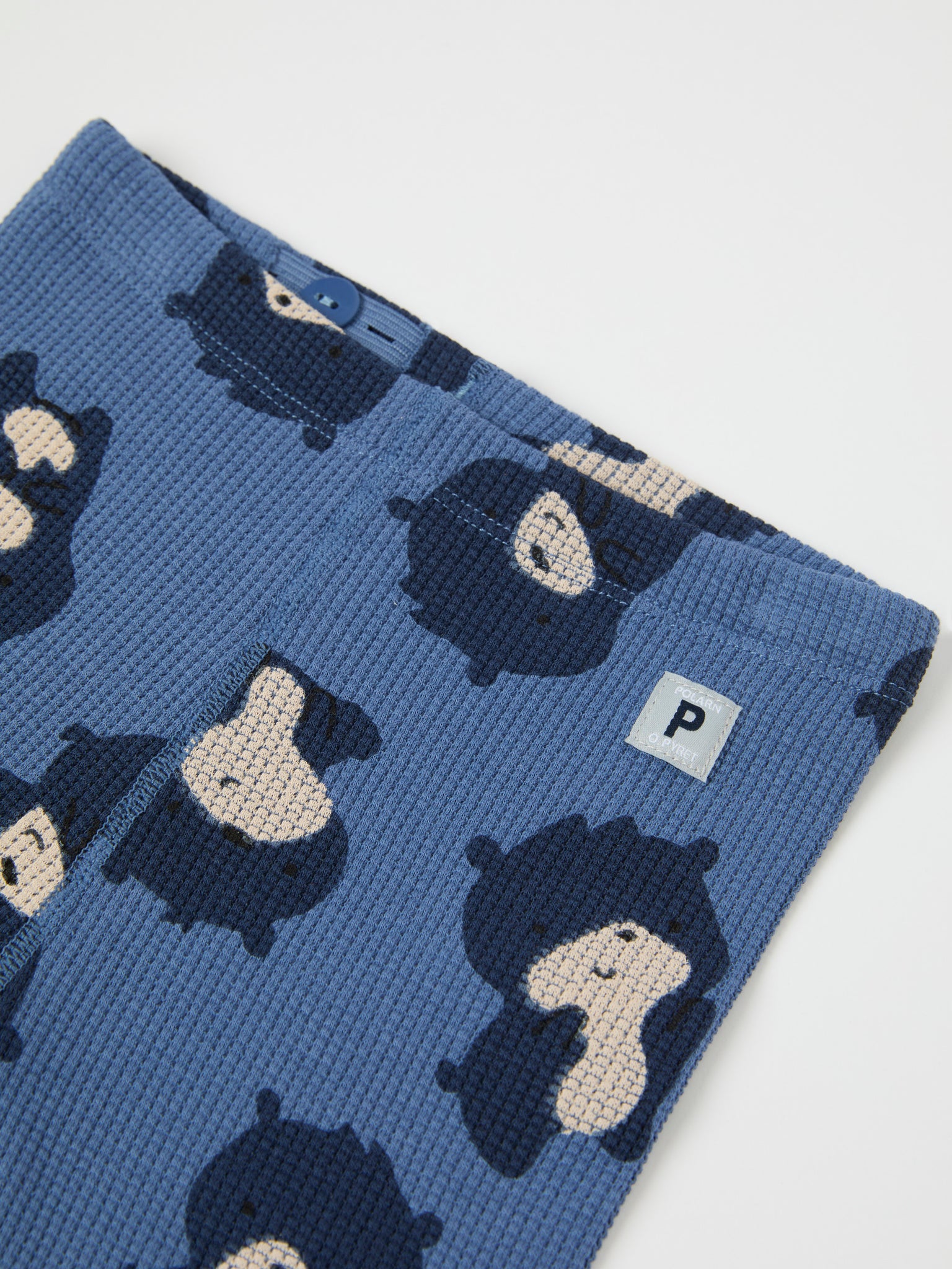 Bear Print Baby Leggings from the Polarn O. Pyret baby collection. The best ethical kids clothes