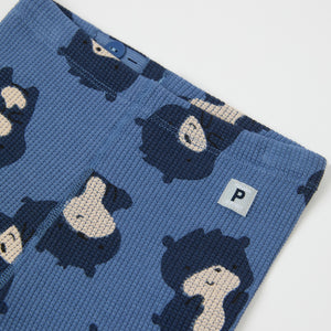 Bear Print Baby Leggings from the Polarn O. Pyret baby collection. The best ethical kids clothes