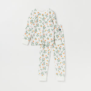 Heart Print Kids Pyjamas from Polarn O. Pyret kidswear. The best ethical kids clothes