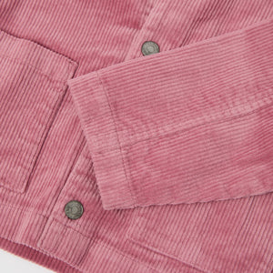 Pink Corduroy Kids Jacket from Polarn O. Pyret kidswear. Clothes made using sustainably sourced materials.