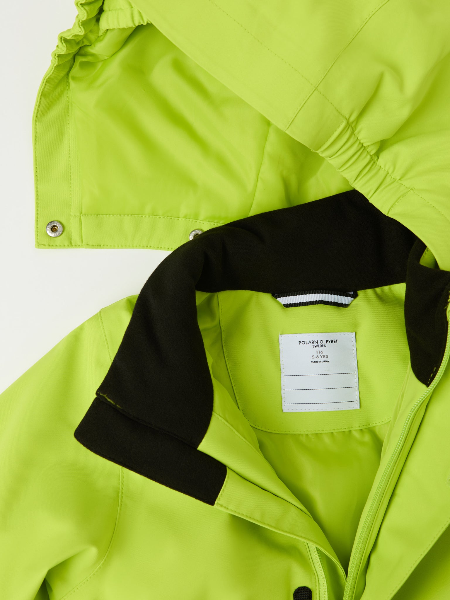 Yellow Padded Kids Ski Jackets from the Polarn O. Pyret kidswear collection. Quality kids clothing made to last.