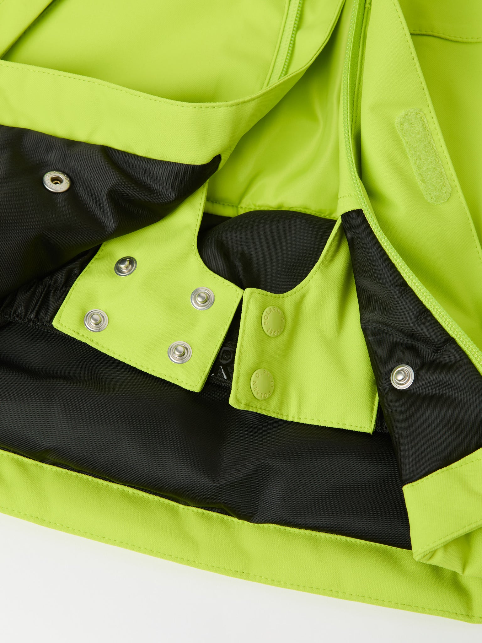 Yellow Padded Kids Ski Jackets from the Polarn O. Pyret kidswear collection. Quality kids clothing made to last.