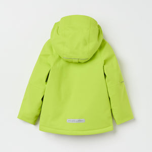 Yellow Padded Kids Ski Jackets from the Polarn O. Pyret kidswear collection. Quality kids clothing made to last.