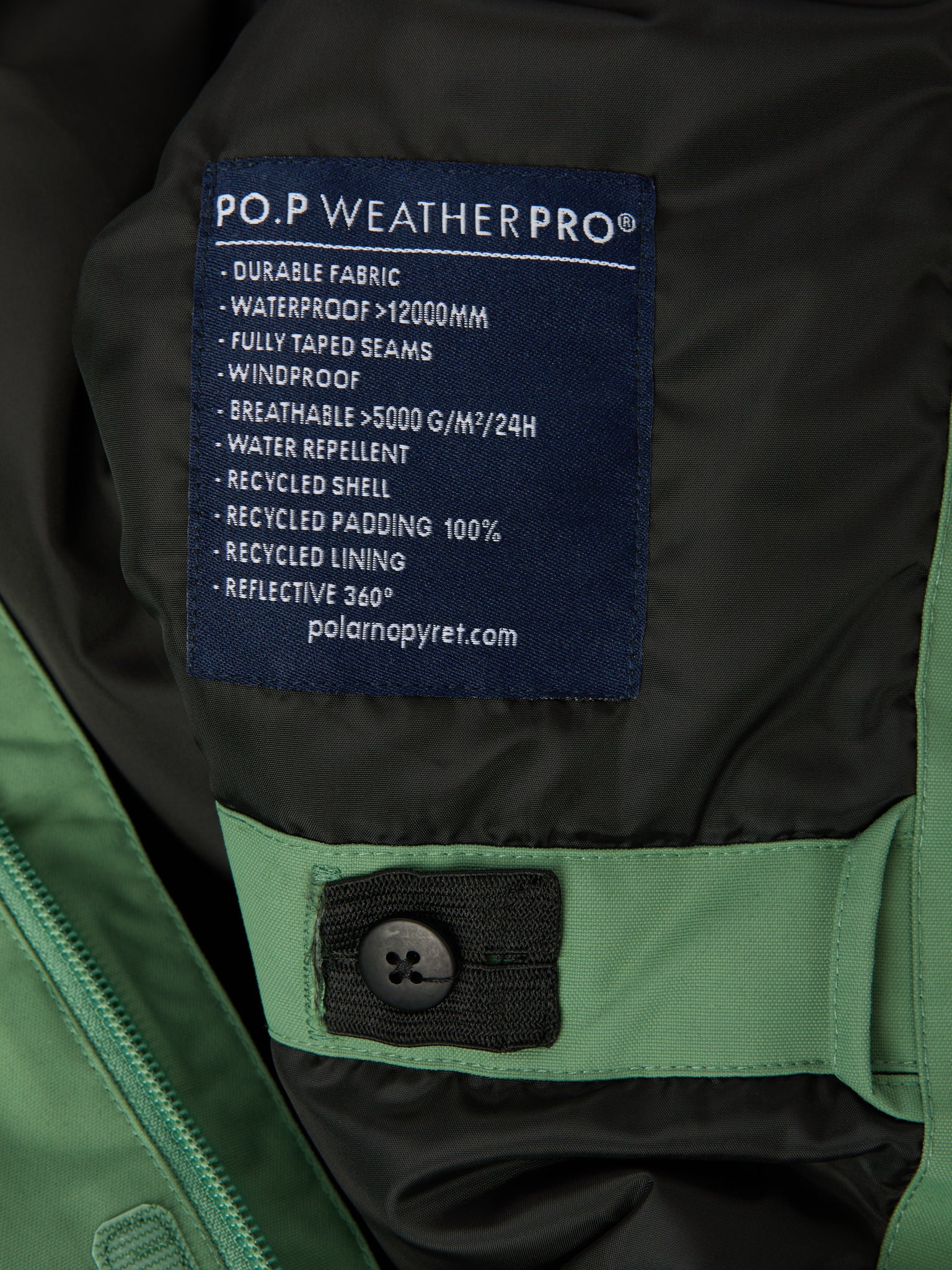 Kids Waterproof Padded Winter Overall from the Polarn O. Pyret kidswear collection. Ethically produced kids outerwear.