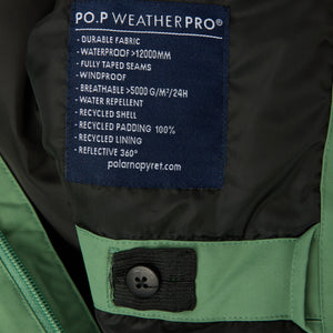 Kids Waterproof Padded Winter Overall from the Polarn O. Pyret kidswear collection. Ethically produced kids outerwear.