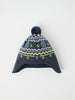 Blue Merino Wool Kids Bobble Hat from the Polarn O. Pyret kidswear collection. Made using ethically sourced materials.