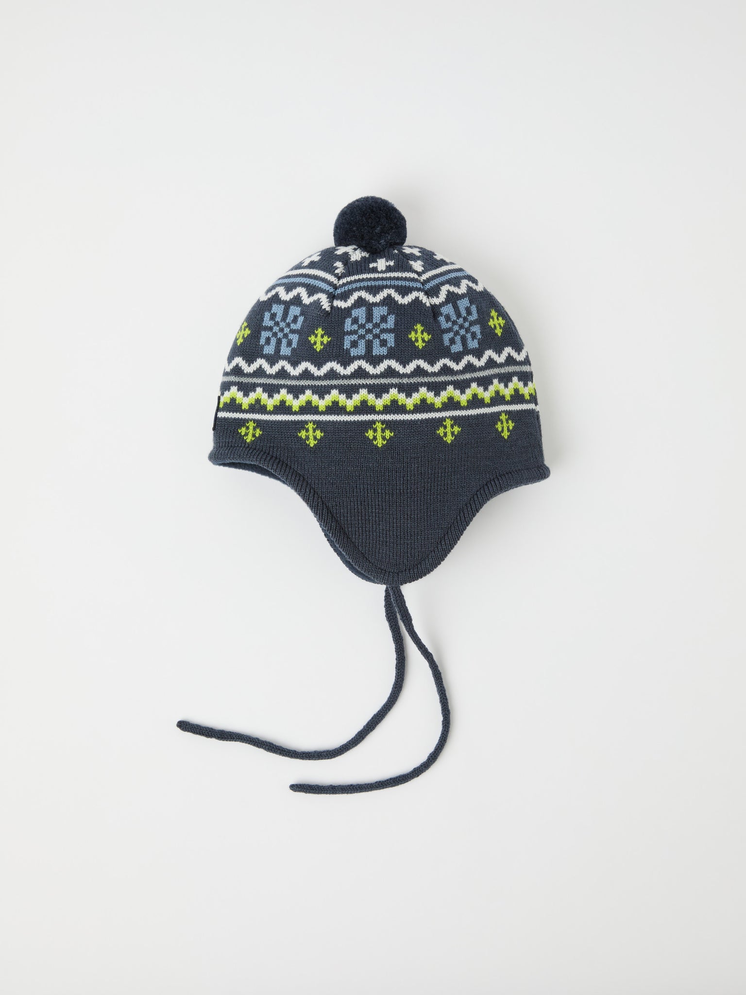 Merino Wool Kids Bobble Hat